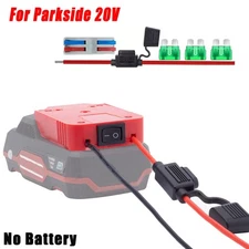 For Parkside 20V Li-ion Battery Connector for Robotics DIY Power Wheel Adapter