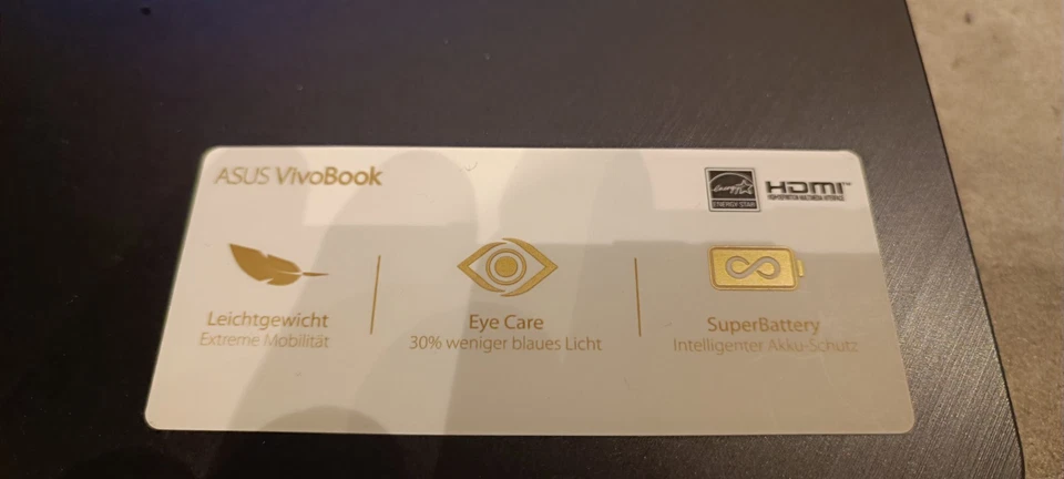 Asus Vivobook 15 R543U - Core i3 7th Gen - 256GB SSD- 8GB RAM-Notebook Laptop - Bild 3 von 4