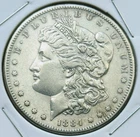 1884-S Morgan Silver Dollar - Better Date AU SF Mint Estate Find 🔥