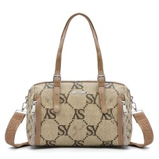 Borsa firmata Sweet Years in simil pelle pregiata bauletto con tracolla o spalla