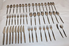 Hull Japan Princess Grace Stainless Flatware 49 PCS