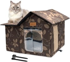 Outdoor Cat House Cat House Indoor  Outdoor Use Insulated 