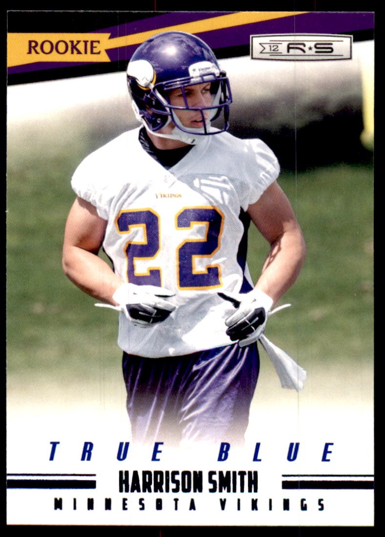 Harrison Smith Panini Rookies & Stars #177 True Blue