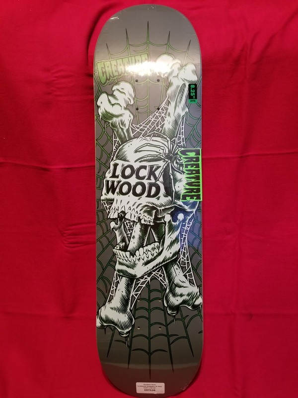 CREATURE LOCKWOOD SKATEBOARD DECK NEW IN SHRINK MINT