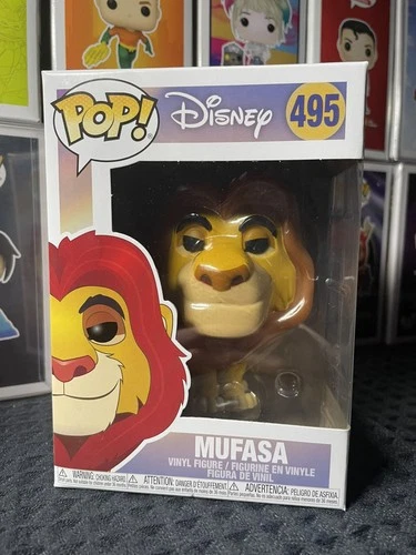 Funko Pop! Disney the Lion King Mufasa #495 Vinyl Figure with Protector