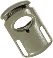 Ellipse Spring Cord Lock 1/4 Inch Paracord and Clothing Multiple Colors a...