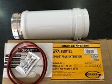 Grant WXA250/100 Orange Adjustable Extension White 235 300mm c/w locking band