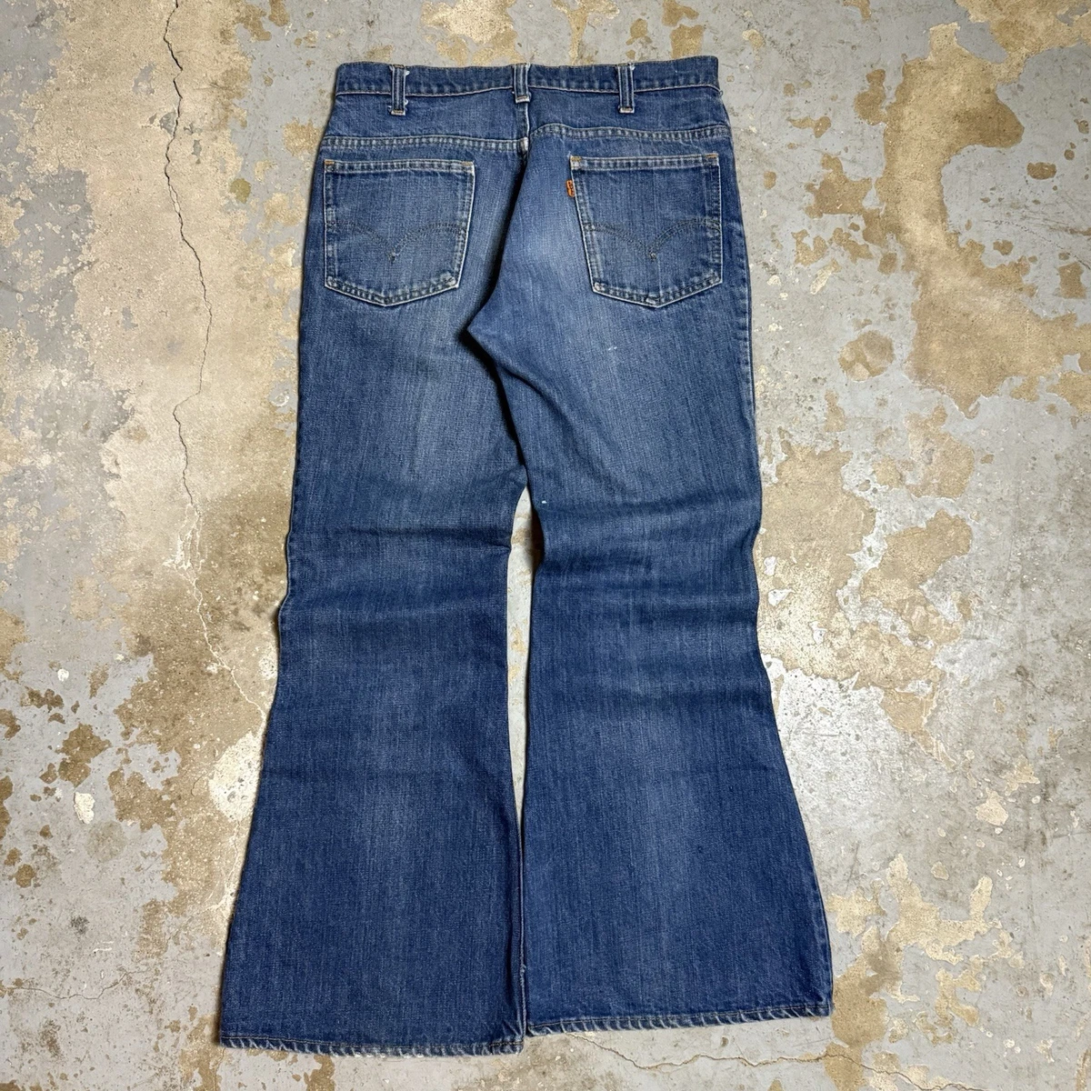 Levi’s 684 Vintage Levis 684? Orange Tab Big E Bell Bottom Flare Jeans See