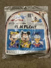 Vintage Big Eyed Mickey Mouse Inflatable Pool Floaty New