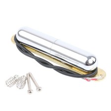 Lipstick Tube Single Coil Guitar Pickup 4.5K -Chrome Guitar Accessories