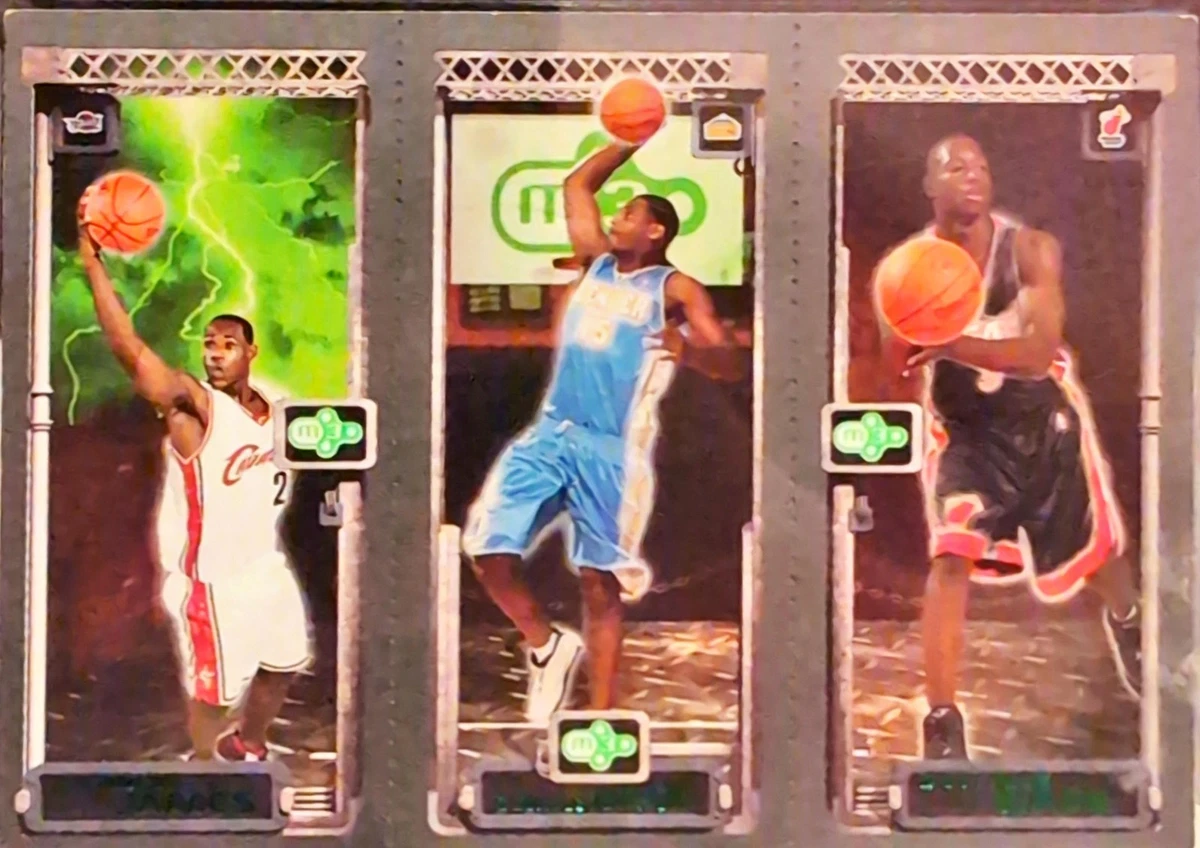 その他 lebron james carmelo anthony dwyane wade 3 LEGENDARY PLAYERS ON 1 CARD! 🤩 This 2003-04 Fleer Tradition