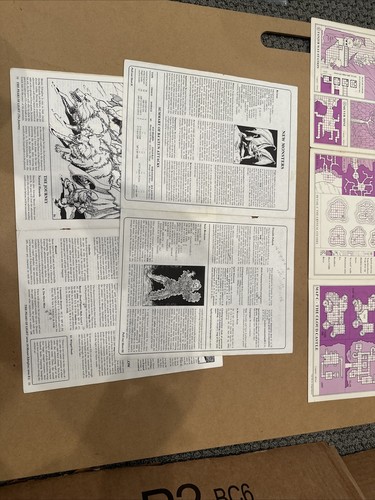 AD&D Lot 4 TSR Fantasy Adventure Modules Dungeons Dragons EX1, EX2, UK6, UK7 d&d - Picture 21 of 24