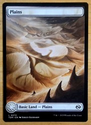 Plains (0272) - Tarkir: Dragonstorm Full Art Land