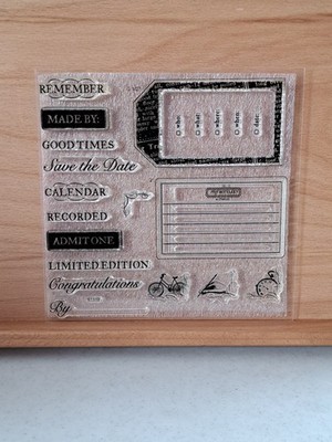 Close to My Heart CTMH My Acrylix Limited Edition S1109 Frames Tags Borders