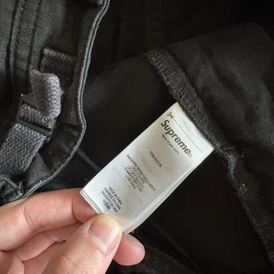 Supreme Cargo Pants Black Men’s Size 32 Spring 2024 Collection - Image 4 of 4