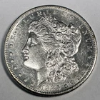 1885 S MORGAN "AU+ GRADE" - LUSTER/BEAUTFUL HIGH POINTS-HAIR, WING/ CRISP WHITE✅