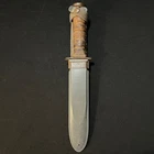 US WWII ROBESON USN Mark 2 Fighting Knife -WW2 Military Kabar