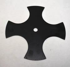 Star Edger Blade 9" x 5/8" 4-Sided Oregon 40-845 2661 Black Stainless Steel