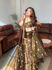 LEHENGA CHOLI INDIAN BOLLYWOOD WEDDING PARTY PAKISTANI WEAR READYMADE