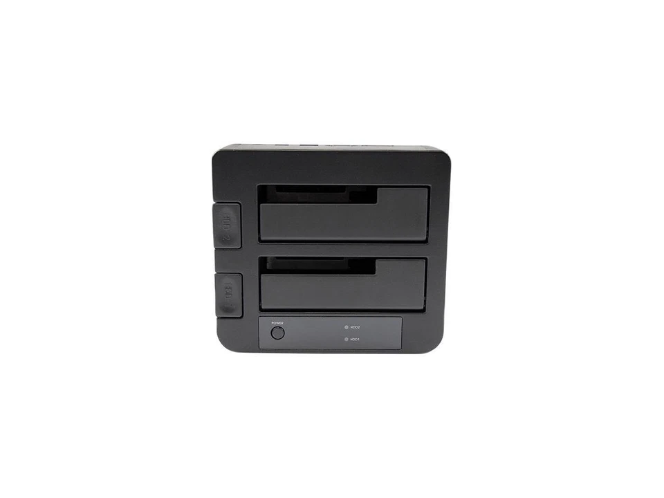 StarTech.com SDOCK2U33EB Plastic 2.5" & 3.5" Black SATA III USB 3.0 & eSATA - Image 3 of 4