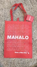 NWT Hawaii Exclusive Limited Edition Target Mahalo  Shopping Bag Tote Reusable 