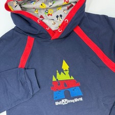 Kids Walt Disney World Pluto Hoodie Sweatshirt Size XL