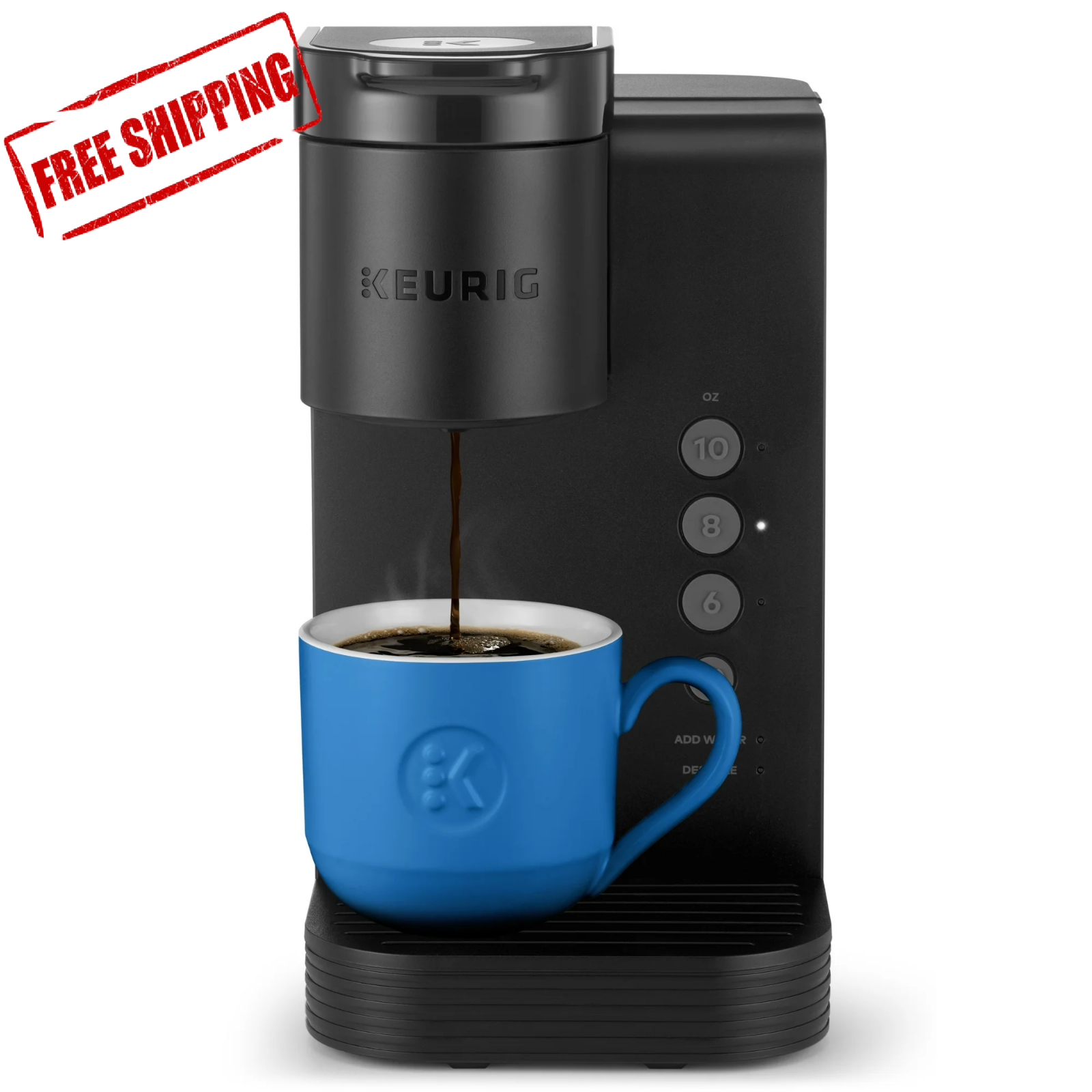 Keurig K-Express Essentials Black, Single Serve K-Cup Pod Coffee Maker