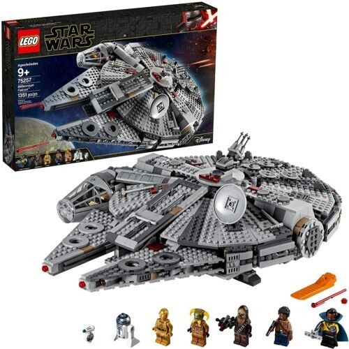 NEU LEGO STAR WARS 75257 MILLENNIUM FALCON MIT MINIFIGUREN MISB SCHNELLER VERSAND - Bild 2 von 2