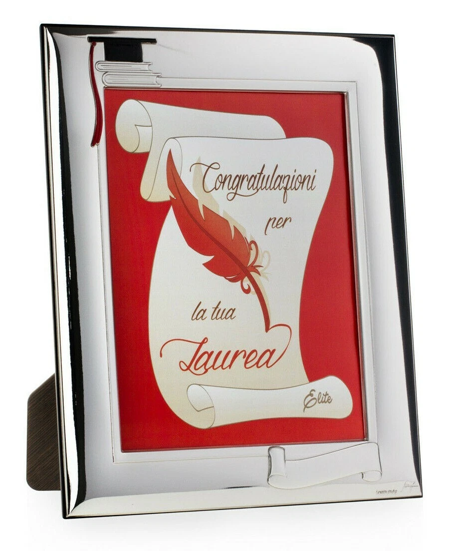 FaCraft – Cornice Per Foto Laurea Asilo 2024 – PU Colorata – 10x15 Cm – Regalo Per Bambino