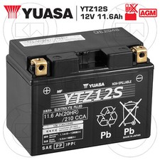 Batería Yuasa YTZ12S 12V 11Ah Sellada Honda Integra 700 ABS 2014 2015 2016