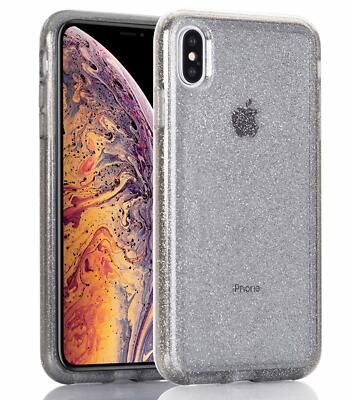For Phone 7 Plus / 8 Plus / 11 /11 Pro/Max Case Hybrid Rugged Shockproof Glitter
