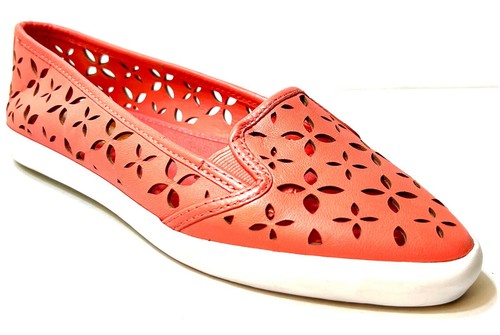 Michael Kors Women's Olive Slip-On Vachetta Floral Pinkgrapfruit Size:5 - Picture 3 of 3