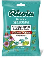 Ricola Green Tea With Echinacea Cough Suppressant Sugar Free 19 Drops on sale Ricola Green Tea With Echinacea Cough Suppressant Sugar Free 19 Drops on sale