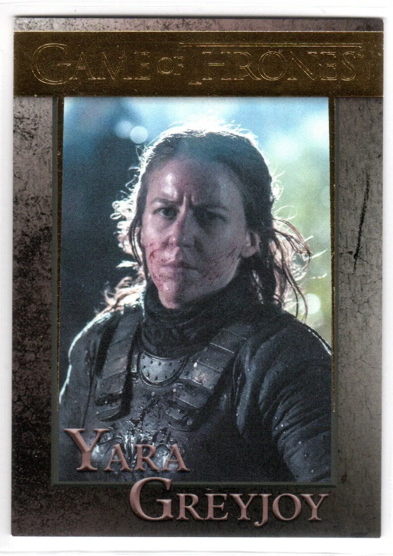 GAME OF THRONES SEASON 4 GOLD PARALLEL INSERT #47 YARA GREYJOY 102/150 |  eBay