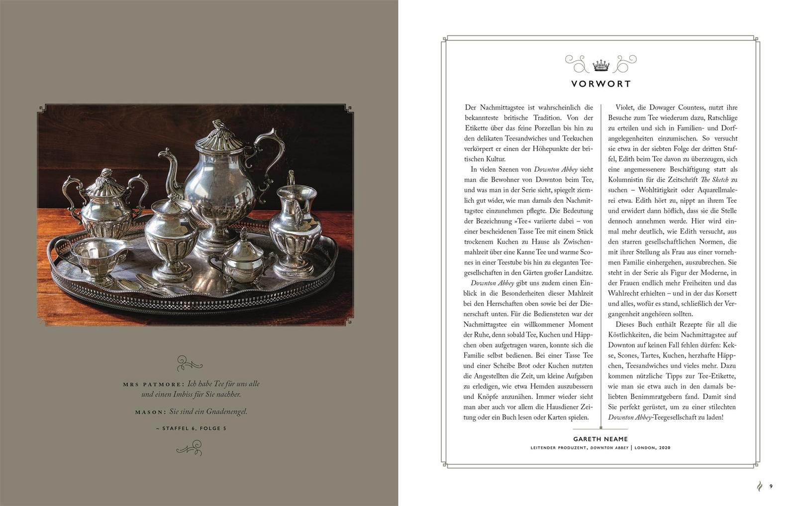 Thumbnail - Das Offizielle Buch. Downton Abbey Teatime