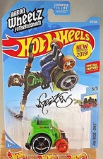2019 Hot Wheels #65 HW Ride-Ons 5/5 WHEELIE CHAIR Green Aaron Wheelz Fotheringha