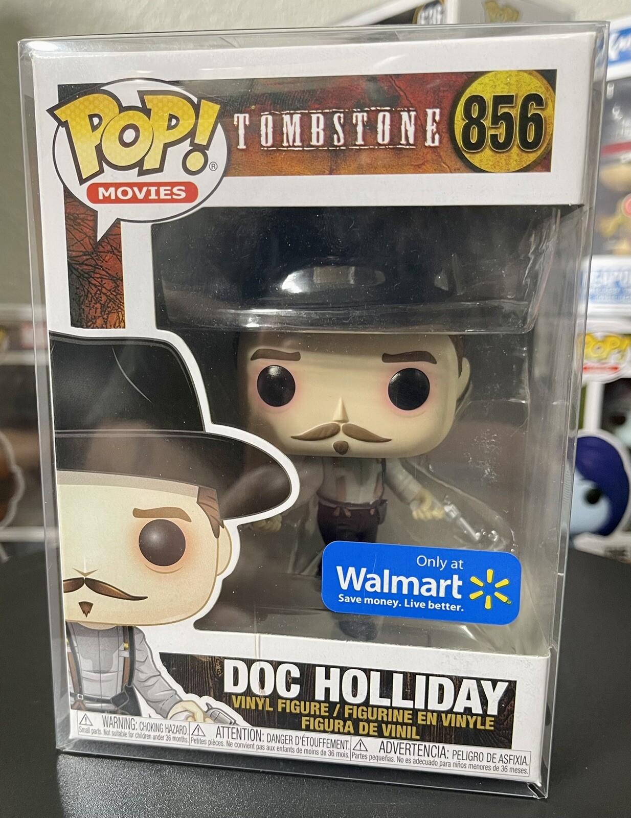 Funko Pop! Tombstone Doc Holliday #856 Walmart Exclusive.