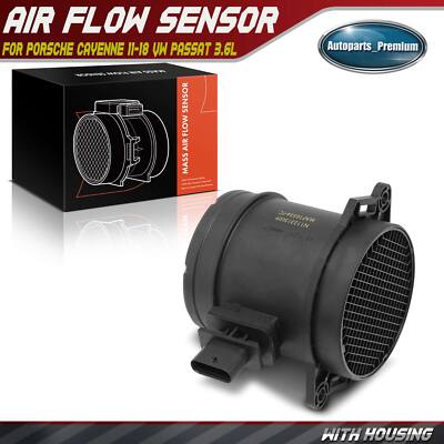 Mass Air Flow Sensor w/ Housing for VW Passat 14-18 CC Touareg Porsche Cayenne