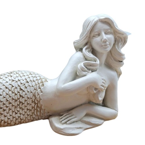 Harz-Meerjungfrau-Figur, Statue, Zimmer, Garten, Büro, Meister, Geschenk, Hofdek - Bild 9 von 9