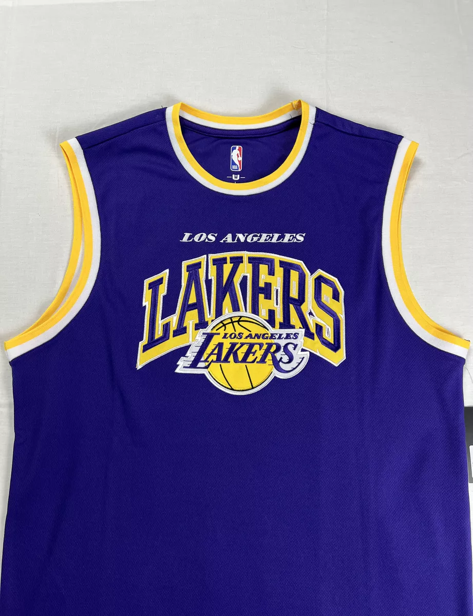 Los Angeles Lakers Purple Jersey Top L