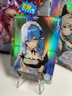 YUKIHANA LAMY - SR-32 - Goddess Story Waifu Cards - hololive VTuber Anime Manga