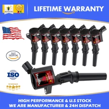 Set of 8 Engine Ignition Coil DG508 For Ford F-150 F-250 F150 V8 4.6L 5.4L FD503