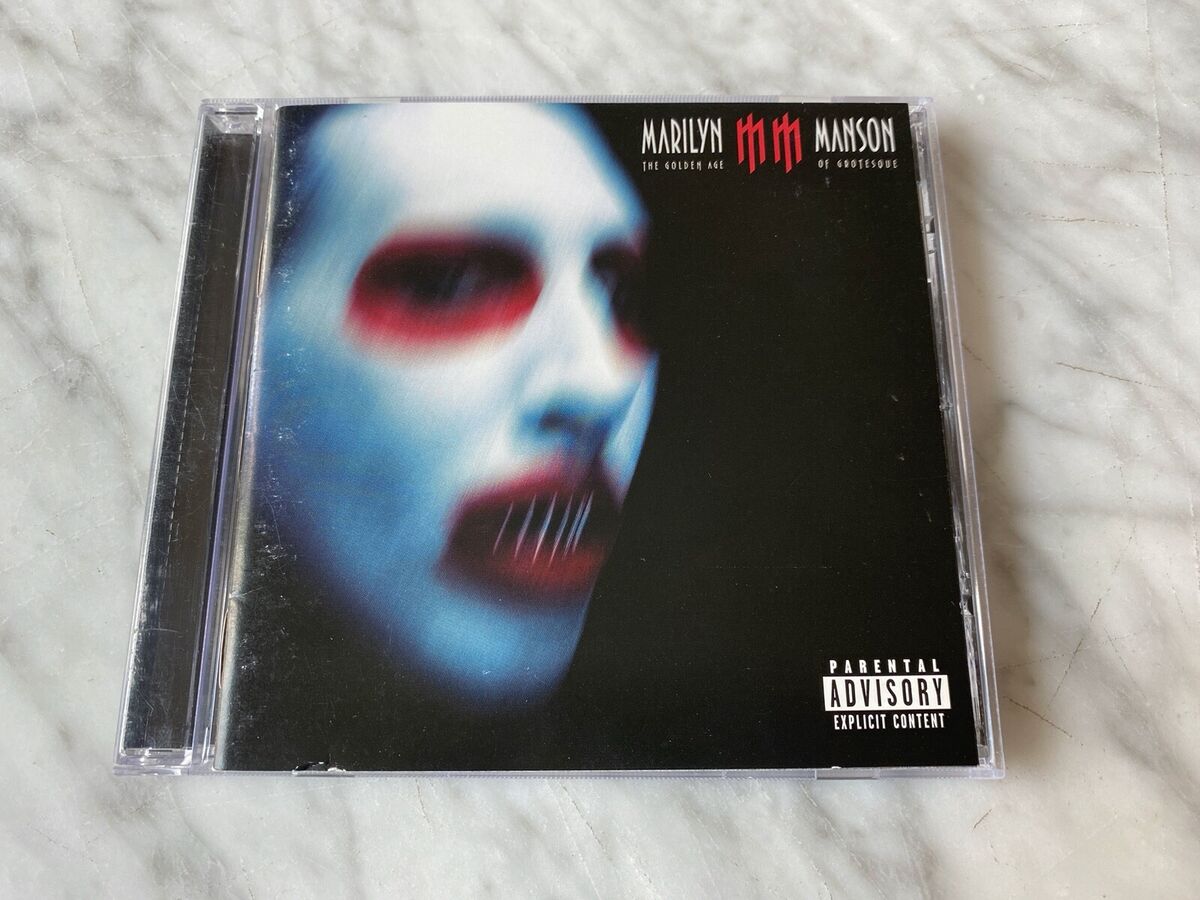 Marilyn Manson The Golden Age Of Grotesque CD ORIGINAL 2003 Marilyn Manson The Golden Age Of Grotesque CD ORIGINAL 2003