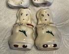 Vintage lady Or BO-PEEP Set Of Vintage Shawnee Pottery- Salt & Pepper Shakers — photo 1