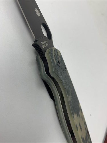 Spyderco Paramilitary 2 G-10 3.44 inch Knife - Picture 11 of 12