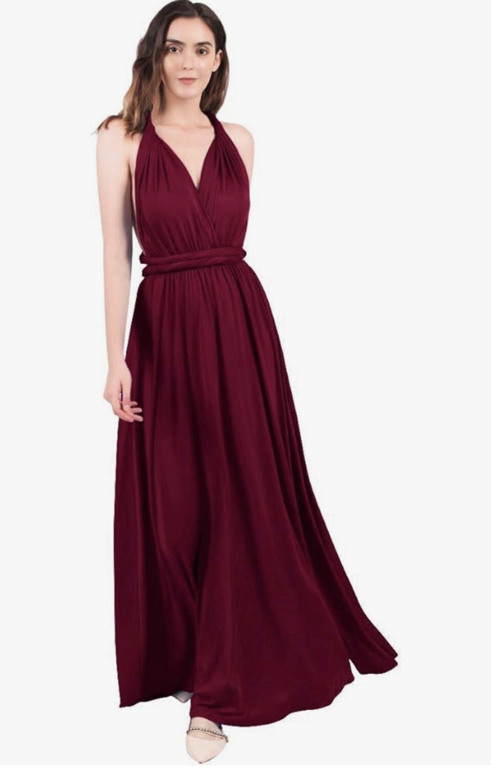 ESTAM Versatile Convertible Infinity Wrap Maxi Dr… - image 2