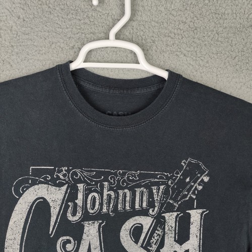Camisa Johnny Cash Negra Para Hombre Mediana Banda de Rock Música Camiseta Hombre en Negro - Imagen 5 de 13