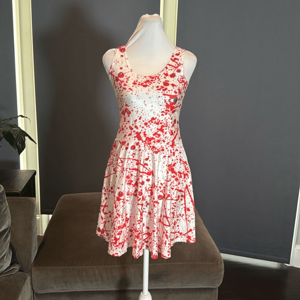 strapless open back dress Waverly Red Racer-Neck Sleeveless Skater Mini Dress – Club L London