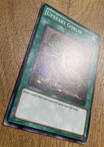 Upstart Goblin | DEM1-EN014 | Common | YuGiOh Card | VLP Condition - Picture 6 of 8