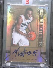2011-12 Panini Gold Standard Golden Futures Autograph #KW Kemba Walker